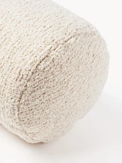 Cojín rulo de sofá en tejido bouclé Sofia