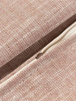 Cojín sofá grande de mezcla de lino Lennon, 50 x 80 cm