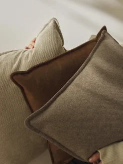 Cojín sofá grande de pana Lennon, 60 x 60 cm