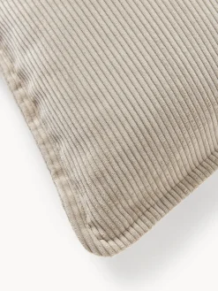 Cojín sofá grande de pana Lennon, 60 x 60 cm