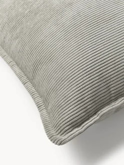 Cojín sofá grande de pana Lennon, 60 x 60 cm