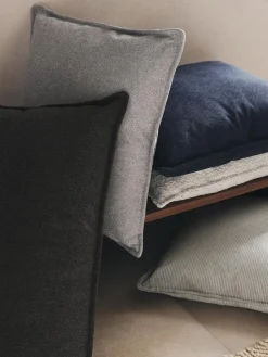 Cojín sofá grande de pana Lennon, 60 x 60 cm