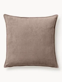 Cojín sofá grande de pana Lennon, 70 x 70 cm