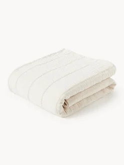 Colcha de algodón texturizado Lianna