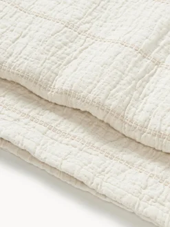 Colcha de algodón texturizado Lianna