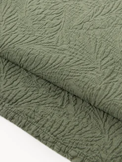 Colcha de algodón texturizada Panra
