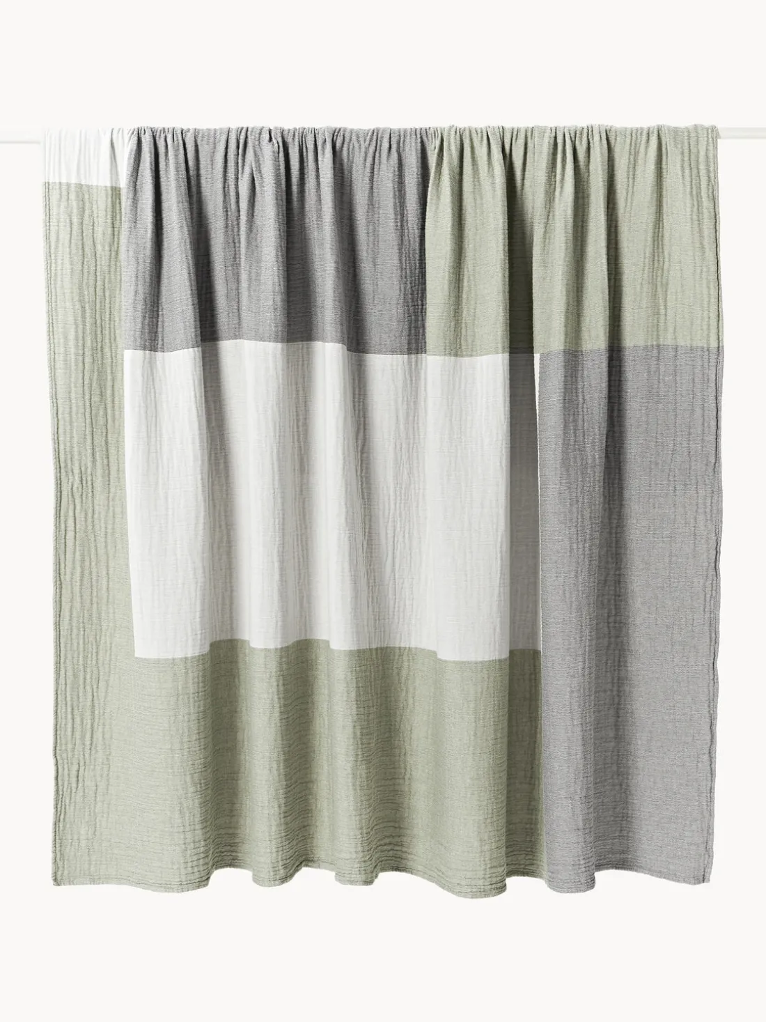 Colcha de muselina en tejido jacquard Hekla