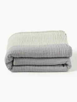 Colcha de muselina en tejido jacquard Hekla