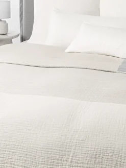 Colcha de muselina en tejido jacquard Hekla