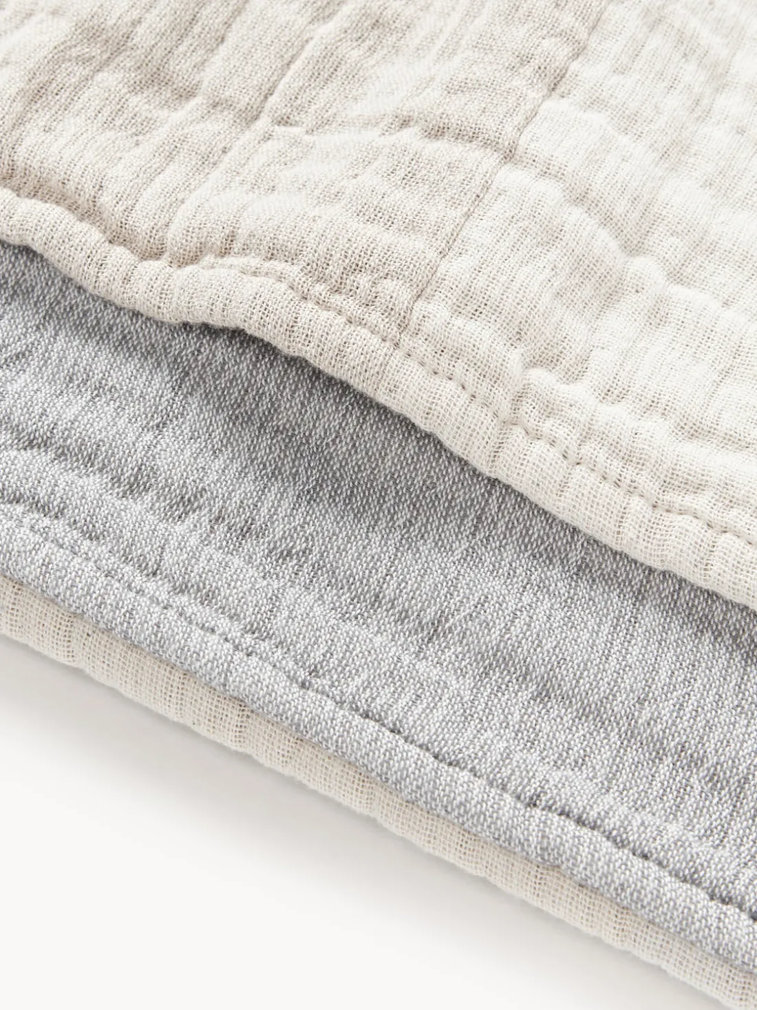 Colcha de muselina en tejido jacquard Hekla