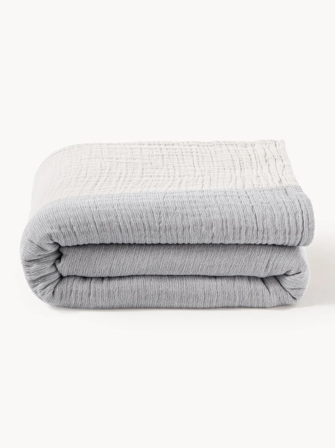 Colcha de muselina en tejido jacquard Hekla