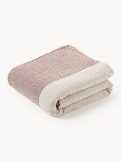 Colcha de muselina en tejido jacquard Hekla