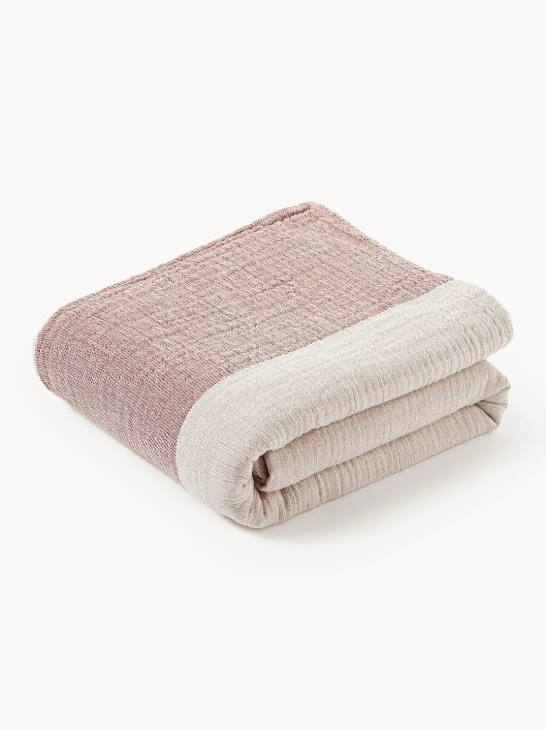 Colcha de muselina en tejido jacquard Hekla