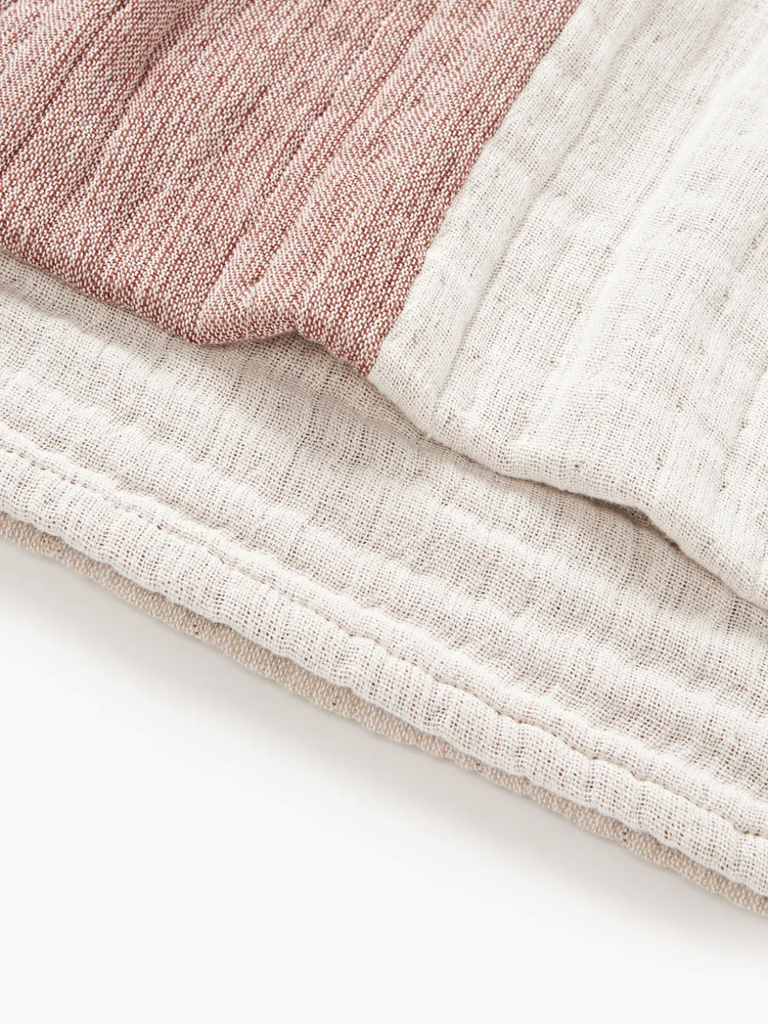 Colcha de muselina en tejido jacquard Hekla