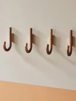 Colgador de madera de nogal Umbrella, tamaños diferentes