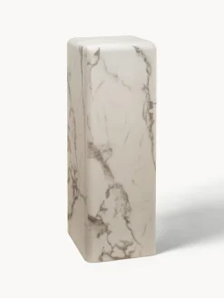 Columna decorativa en aspecto mármol Look
