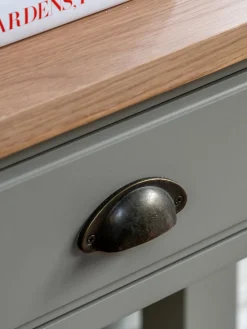 Consola artesanal de madera Eton