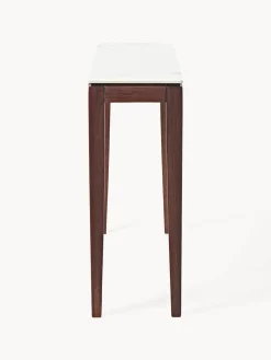 Consola con tablero en efecto mármol Jackson