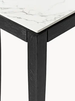Consola con tablero en efecto mármol Jackson