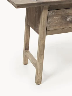 Consola de madera de pino Camden