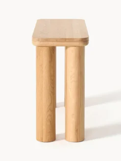 Consola de madera de roble Kalia
