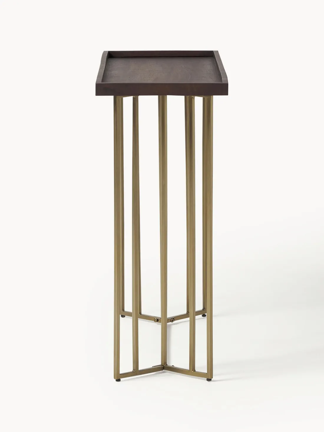 Consola de recibidor de madera de mango Luca