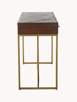 Consola en espiga de chapada en acacia Class