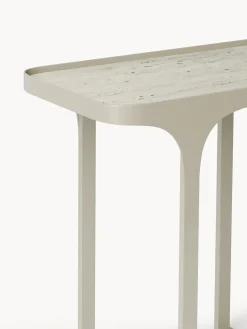 Consola en look travertino Bella