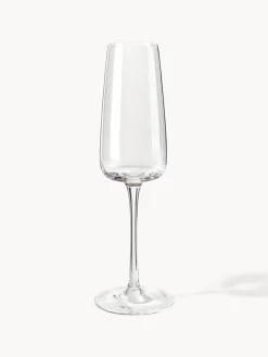 Copas de champán sopladas Ellery, 4 uds.