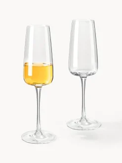 Copas de champán sopladas Ellery, 4 uds.