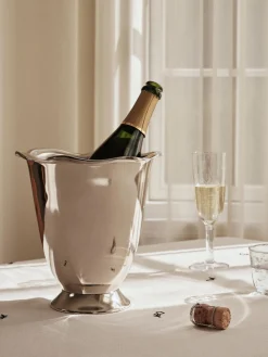 Copas de champán sopladas Hammered, 4 uds.