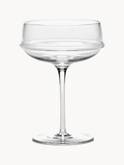 Copas de champán sopladas Dune, 4 uds.