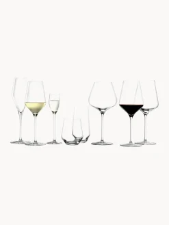 Copas de licor de cristal Quatrophil, 6 uds.