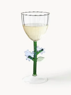 Copas de vino artesanales Botanica, 6 uds.