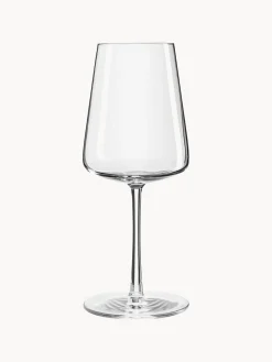 Copas de vino blanco de cristal en forma de cono Power, 6 uds.