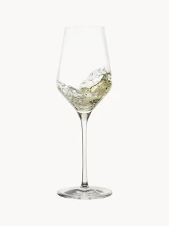 Copas de vino blanco de cristal Quatrophil, 6 uds.