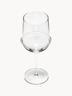 Copas de vino blanco sopladas Dune, 4 uds.