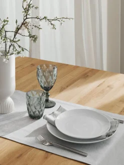 Copas de vino con patrón texturizado Colorado, 4 uds.