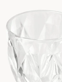 Copas de vino con patrón texturizado Colorado, 4 uds.