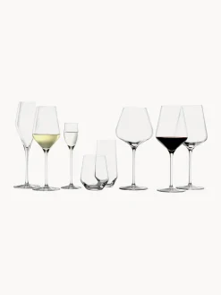 Copas de vino tinto de cristal Quatrophil, 6 uds.