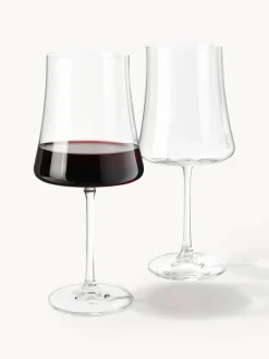 Copas de vino tinto de cristal Gwenda, 6 uds.
