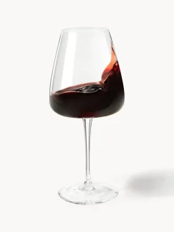 Copas de vino tinto sopladas Ellery, 4 uds.