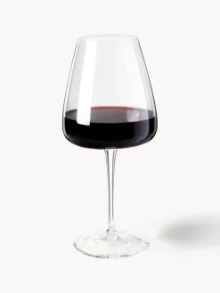 Copas de vino tinto sopladas Ellery, 4 uds.