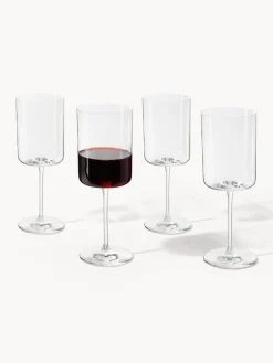 Copas de vino tinto Xavia, 4 uds.