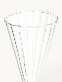 Copas flauta de champán artesanal Curve, 2 uds.