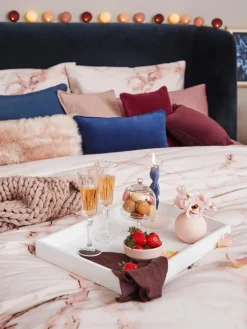 Copas flauta de champán de cristal con relieve Timeless, 6 uds.