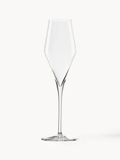 Copas flauta de champán de cristal Quatrophil, 6 uds.