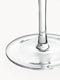 Copas pompadour de champán artesanales con relieves Cami, 4 uds.