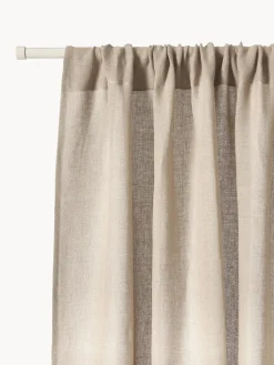 Cortina semitransparente con dobladillo túnel Gardinen Harmony, 2 uds.