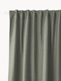 Cortinas semiopacas con multibanda Jensen, 2 uds.